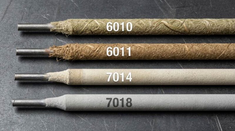 Difference Between 6010, 6011, 7014, and 7018 Welding Rods