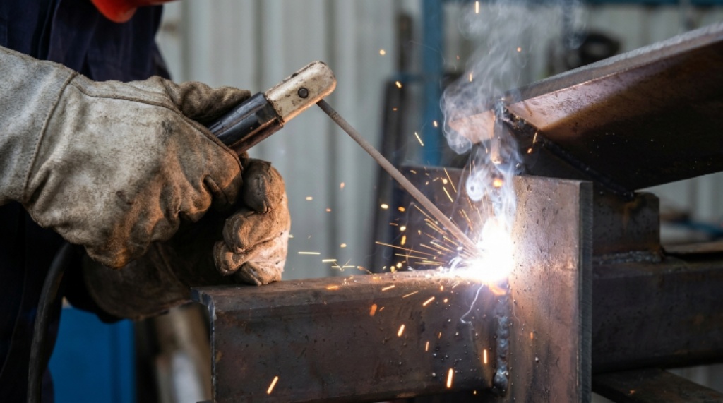 Stick welding vs spot welding methods
