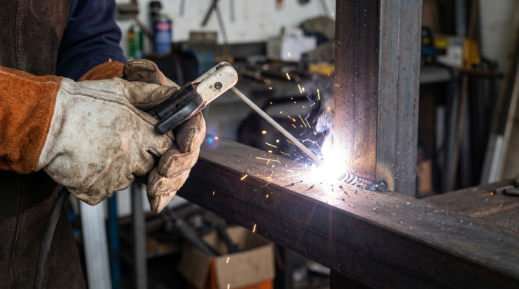 Can a stick welder be used for spot welding