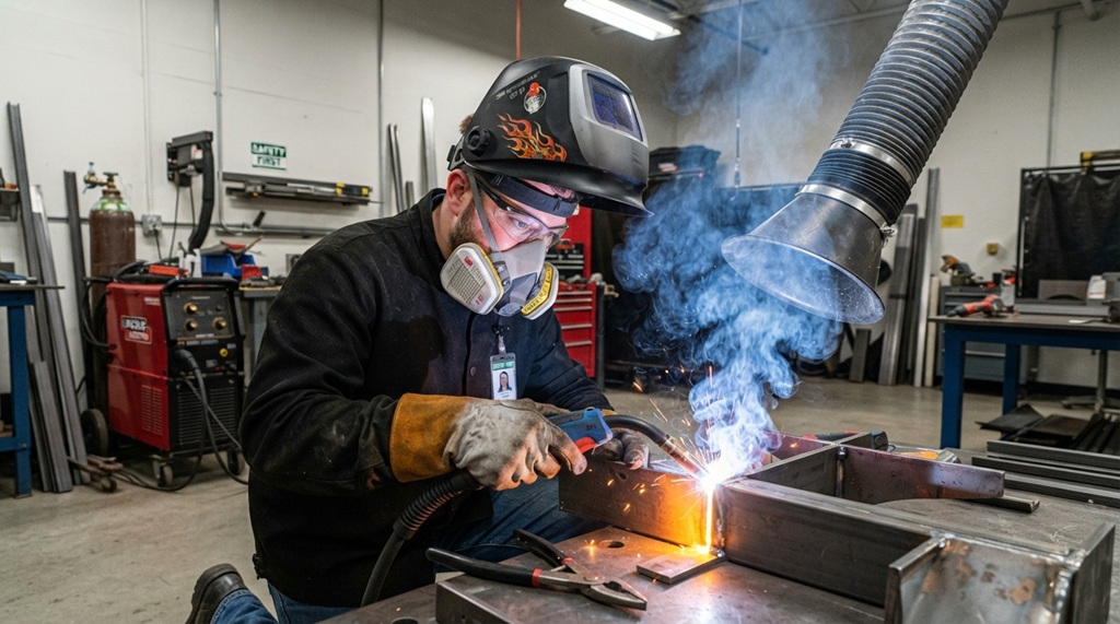 How to Avoid Dangerous Welding Metal Fumes While Working